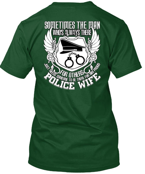 Proud Police Wife T Shirt, Being A Police T Shirt