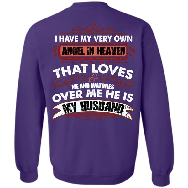 Angel In Heaven T Shirt, I Love Husband Sweatshirt