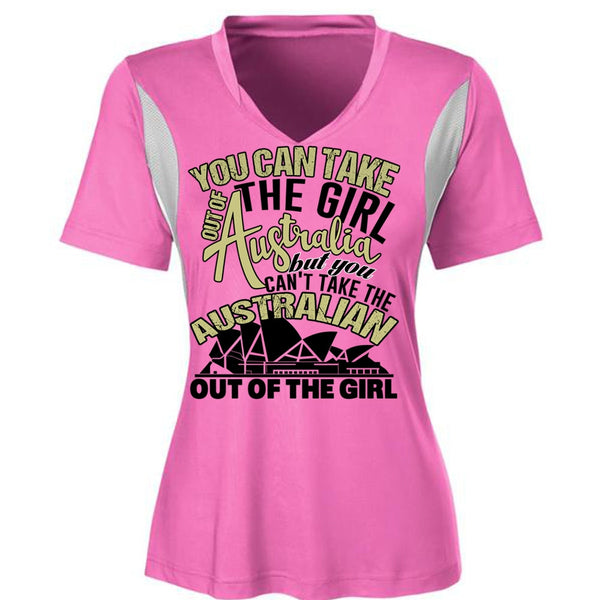 You Can Take The Girl Out Of Australia T Shirt, I Love Australia T Shirt, Awesome T-Shirts