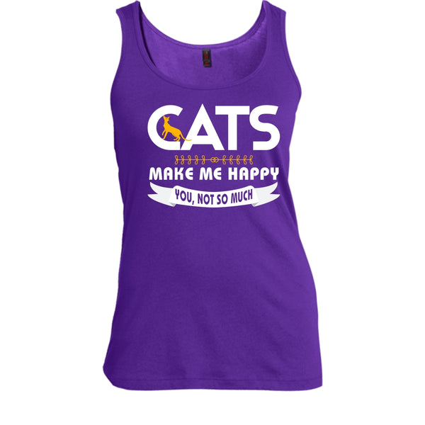 Cats Make Me Happy Shirt, You Not So Much Shirt