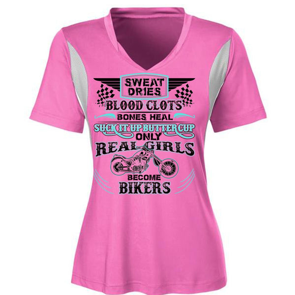 Real Girls Become Bikers T Shirt, I Love Biking T Shirt, Awesome T-Shirts