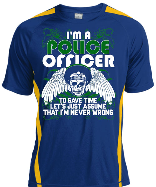 I'm A Police Officer T Shirt, I Love Police T Shirt, Cool Shirt