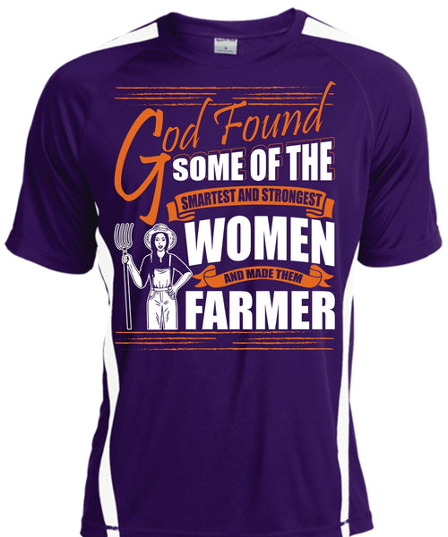 Made Them Farmer T Shirt, Smartest And Strongest T Shirt, Cool Shirt