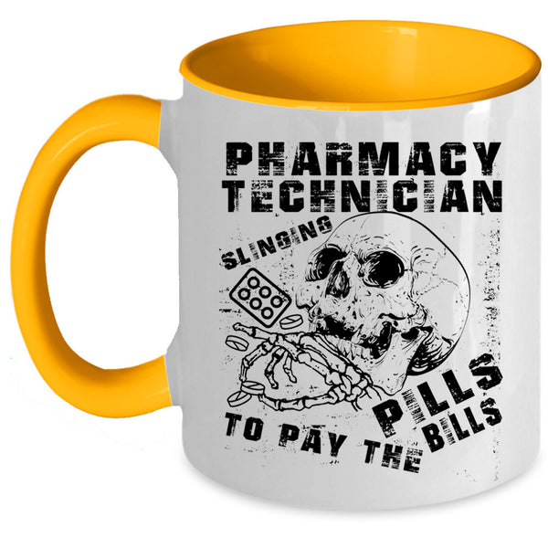 Cool Technician Coffee Mug, Pharmacy Technician Accent Mug