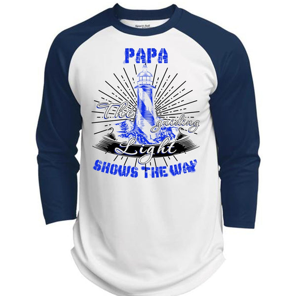 Papa The Guiding Light T Shirt, I Love Papa T Shirt, Awesome T-Shirts  (Polyester Game Baseball Jersey)