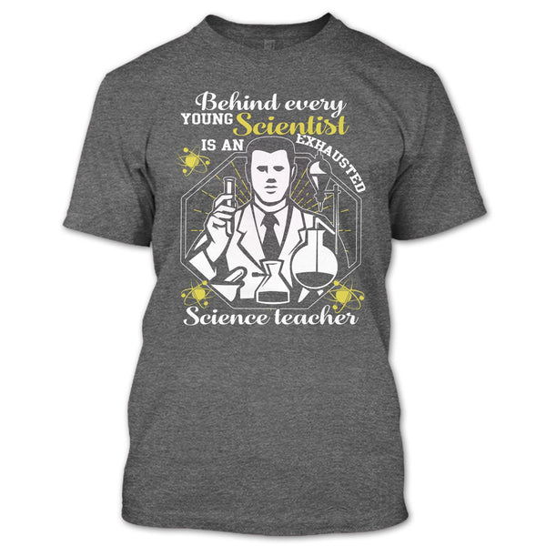 Hehind Every Young Musician T Shirt, An Exhausted Music Teacher T Shirt