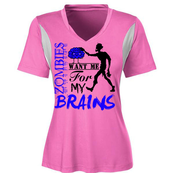 Zombies Want Me For My Brains T Shirt, Wait For Halloween T Shirt, Awesome T-Shirts