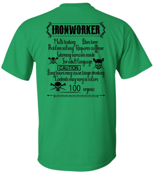 Ironworker Multitasking T Shirt, Being An Ironworker T Shirt