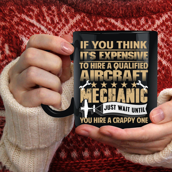 Aircraft Mechanic Coffee Mug, Cute Aircraft Mechanics Coffee Cup