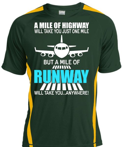 A Mile Of Highway T Shirt, Being A Pilot T Shirt, Cool Shirt