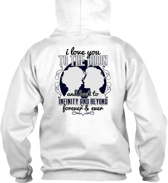 I Love You To The Moon And Back T Shirt, I Love My Wife T Shirt