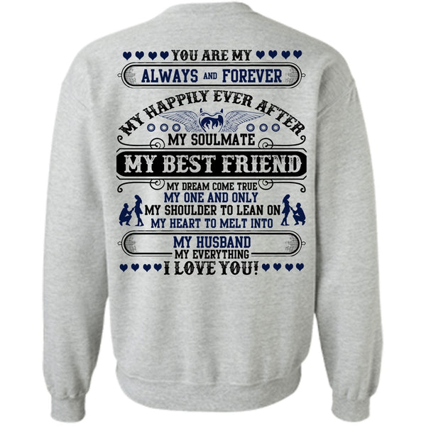 Being A Husband T Shirt, My Husband My Everything Sweatshirt