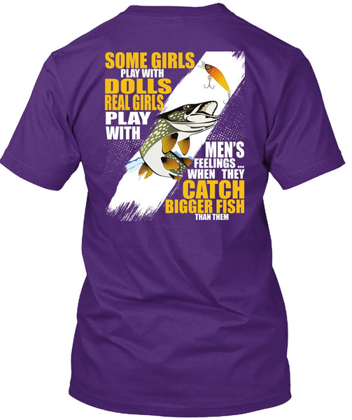 They Catch Bigger Fish T Shirt, Being A Fisher T Shirt