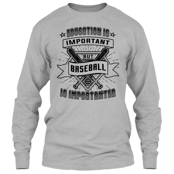 Education Is Important T Shirt, Coolest Baseball Player T Shirt