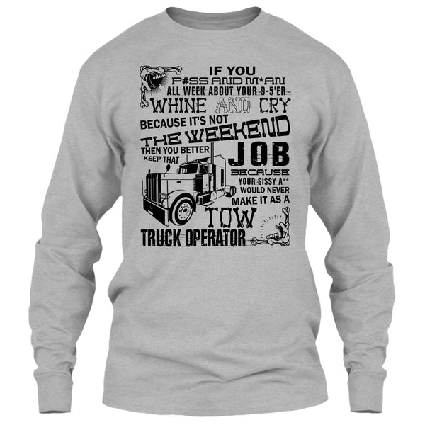 Tow Truck Operator T Shirt, Coolest Trucker T Shirt