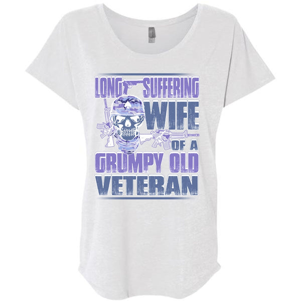 Long Suffering Wife T Shirt, I Love Veteran T Shirt, Awesome T-Shirts