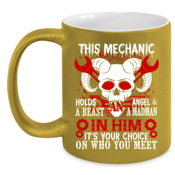 Mechanics Coffee Mug, Cool Gift For Mechanics Coffee Cup