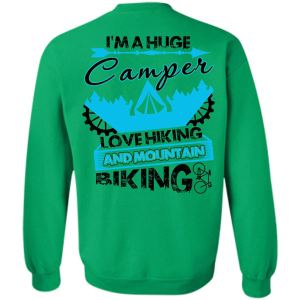 Love Hiking T Shirt, I'm A Huge Camper Sweatshirt