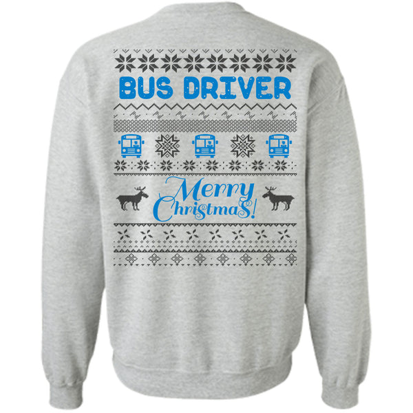 I Love Driving T Shirt, Bus Driver Merry Christmas Sweatshirt