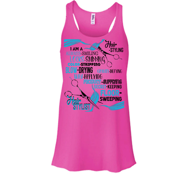 I'm A Hair-Styling T Shirt, Coolest Hair Stylist Tank Top