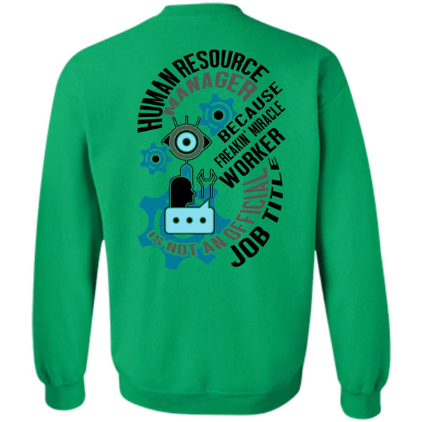 I Love Manager T Shirt, Human Resource Manager Sweatshirt