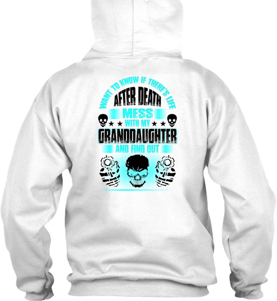 Mess With My Granddaughter T Shirt, I Love Grandkids T Shirt