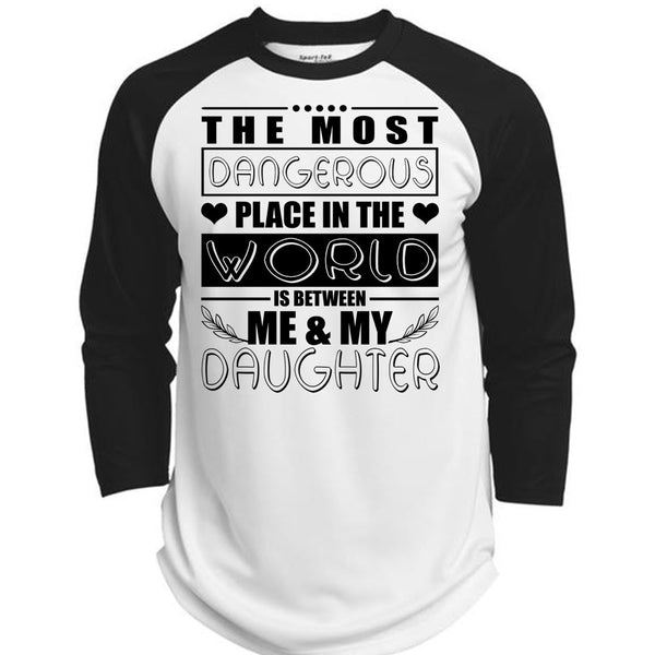 A black t-shirt with the shopify logo