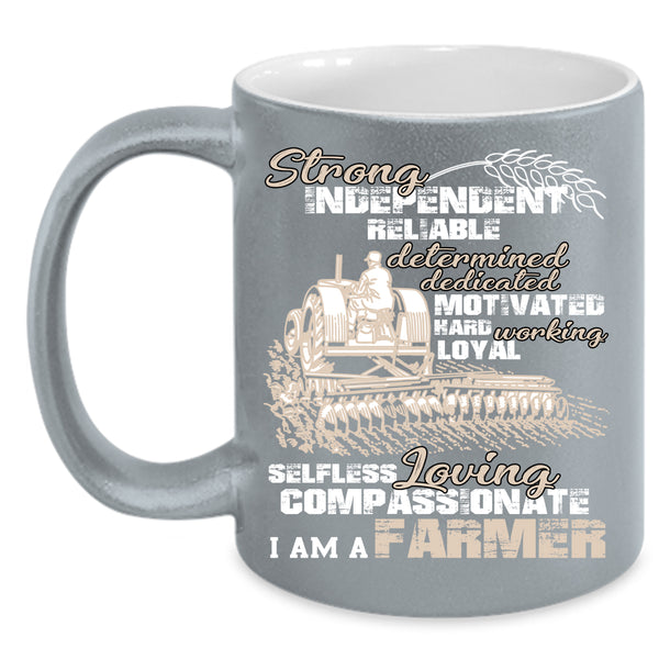 I Am A Farmer Coffee Mug, Cute Gift For Farmer Coffee Cup