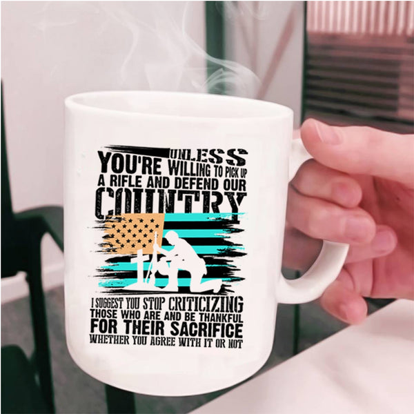 Cool Gift For Veterans Coffee Mug, Awesome Veterans Cup