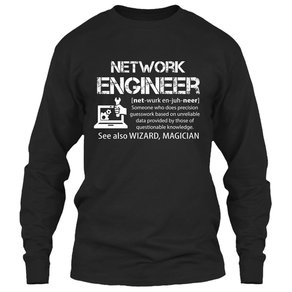 Network Engineer T Shirt, Network Engineer Someone Who Does Precision T Shirt