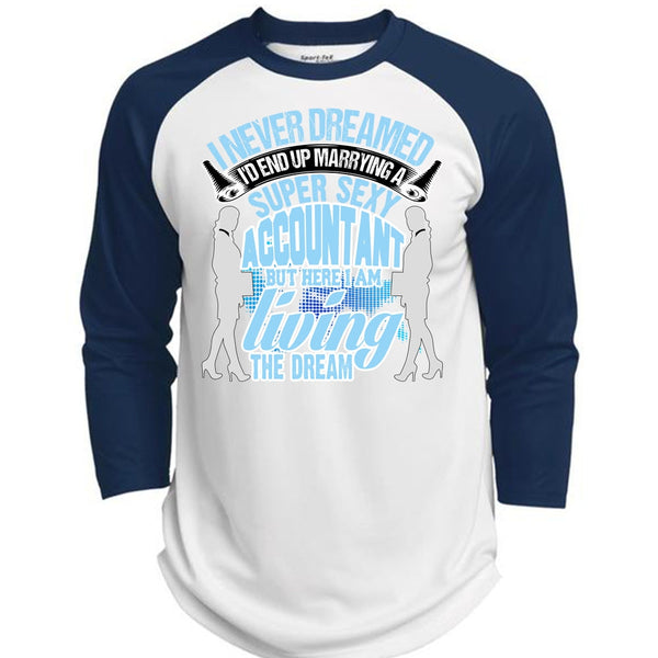 I'd End Up Marrying An Accountant T Shirt, I Love Accountant T Shirt, Awesome T-Shirts  (Polyester Game Baseball Jersey)