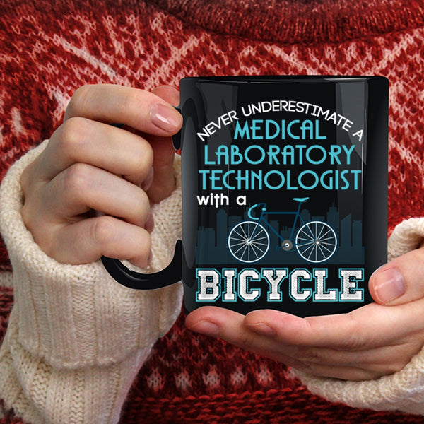 Medical Laboratory Technologist Coffee Mug, Bicycle Coffee Cup