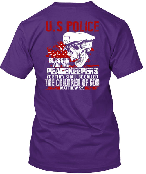 US Police T Shirt, The Children Of God T Shirt