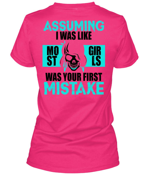 I Was Like Most Girls Was Your First Mistake T Shirt, I Love Biking T Shirt