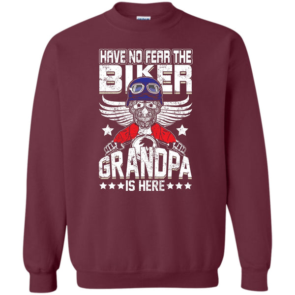 Coolest Biker Grandpa T Shirt, Gift For Grandpa Sweatshirt