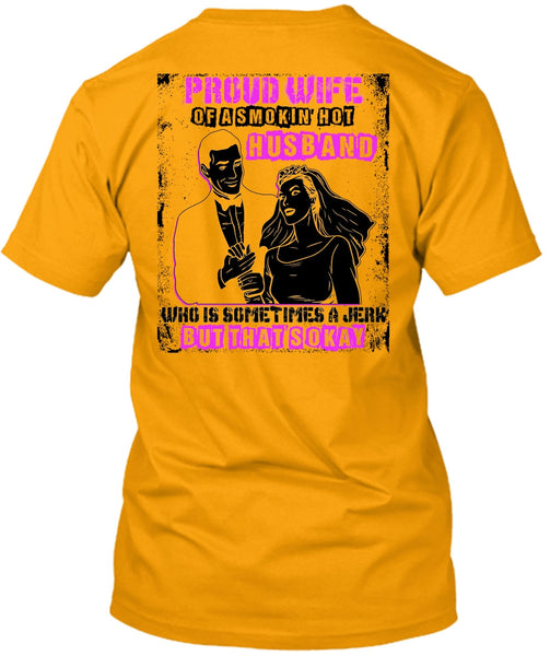 Proud Wife T Shirt, I Love Husband T Shirt