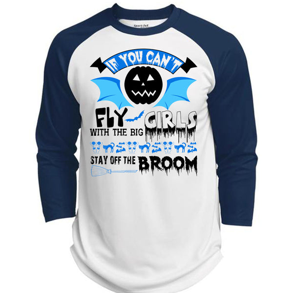 If You Can't Fly The Big Girls T Shirt, Wait For Halloween T Shirt, Awesome T-Shirts  (Polyester Game Baseball Jersey)