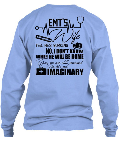 EMT's Wife T Shirt, I Love Nursing T Shirt