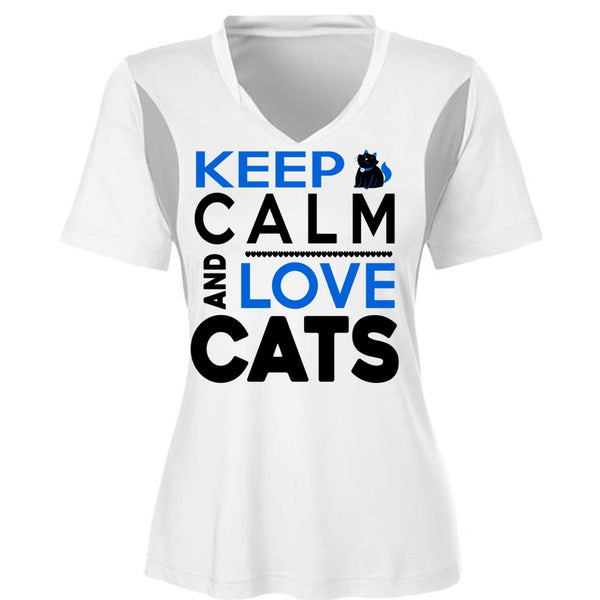 Keep Calm And Love Cats T Shirt, I Love Cat T Shirt, Cool Pets T Shirt