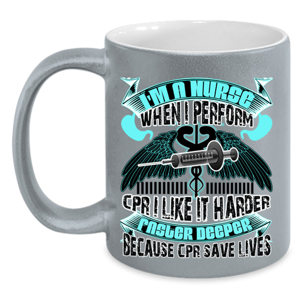 Cool Nurses Coffee Mug, I'm A Nurse Accent Mug