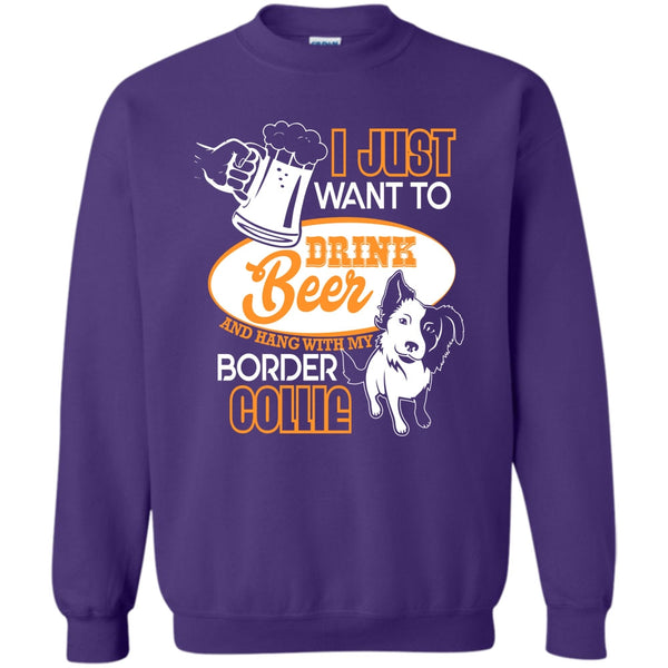 Hang With My Border Collie T Shirt, I Love Border Collie Sweatshirt