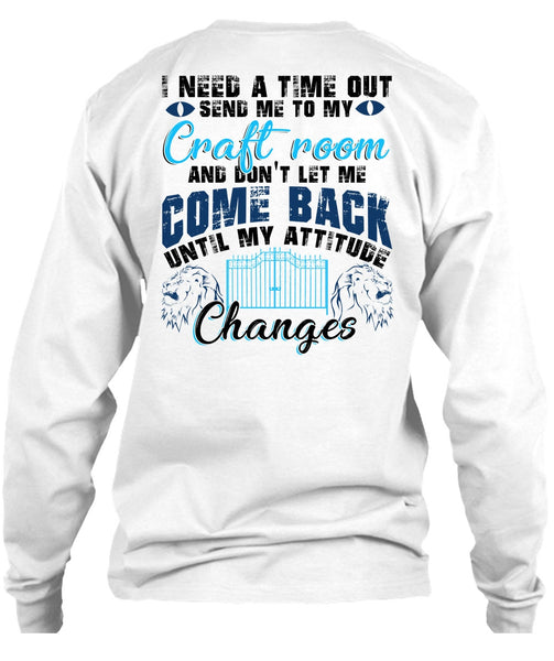 Send Me To My Craft Room T Shirt, I Love My Cat T Shirt