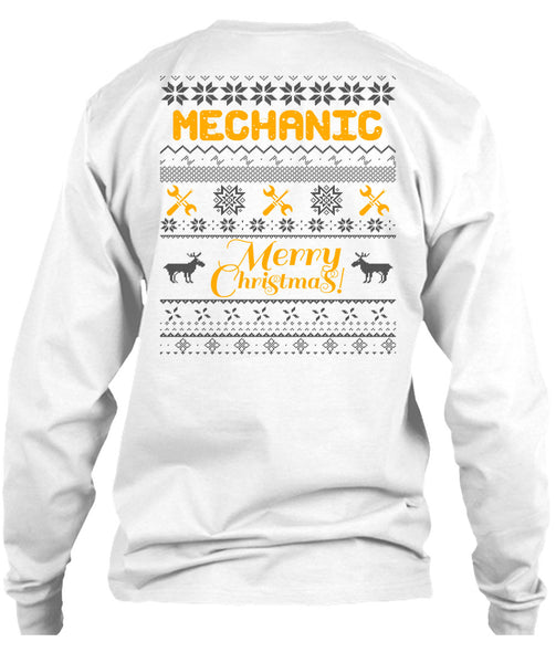 Mechanic Merry Christmas T Shirt, I Love Mechanic T Shirt