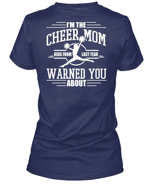 I'm The Cheer Mom T Shirt, Being A Cheer Coach T Shirt