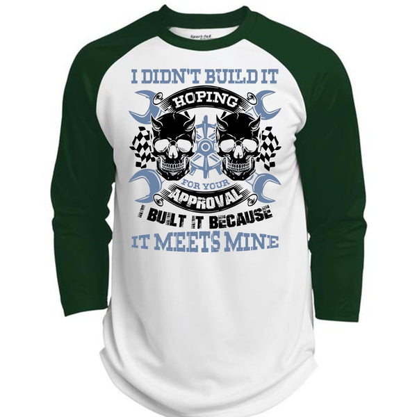I Didn't Build It T Shirt, I Love Mechanic T Shirt, Awesome T-Shirts  (Polyester Game Baseball Jersey)