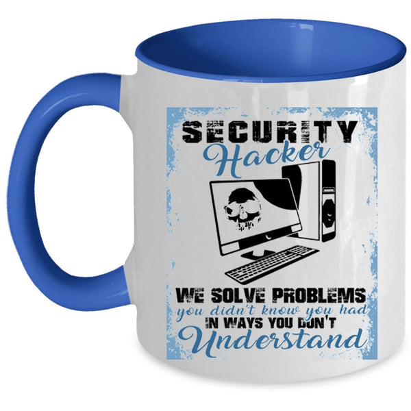 Cool Gift For Hackers Coffee Mug, Security Hackers Accent Mug