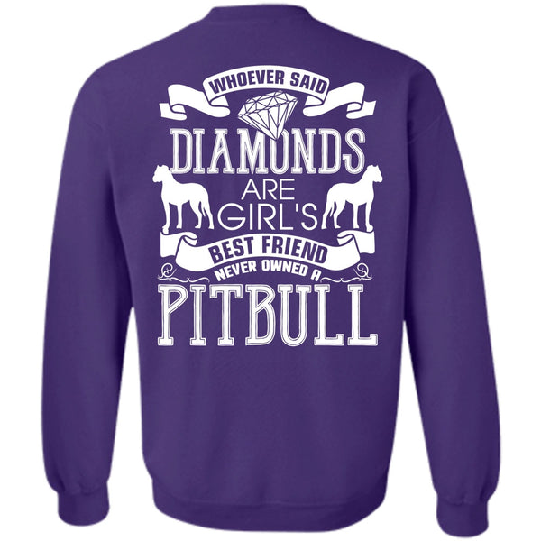 Diamonds Are Girl's Best Friend T Shirt, I Love My Dog Sweatshirt
