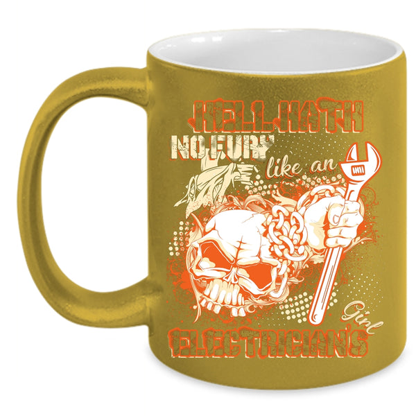 Electrician's Girl Coffee Mug, Awesome Electrician's Girl Coffee Cup