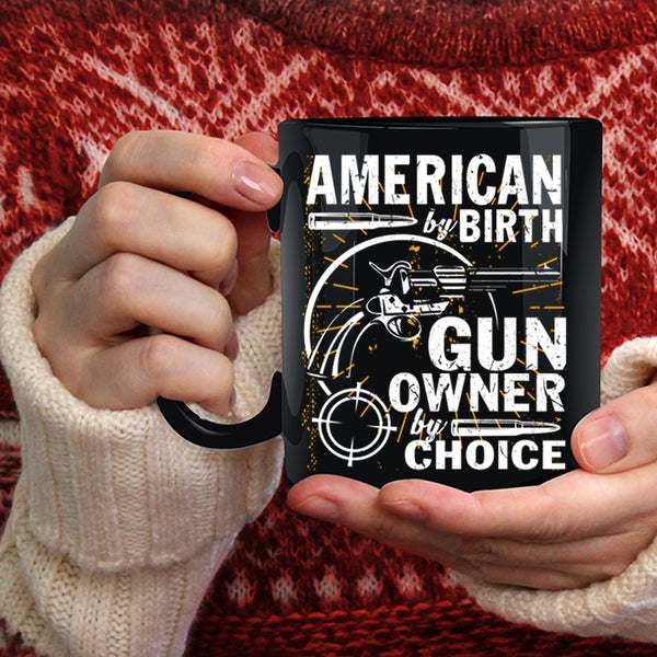 American By Birth Coffee Mug, Cool American Coffee Cup