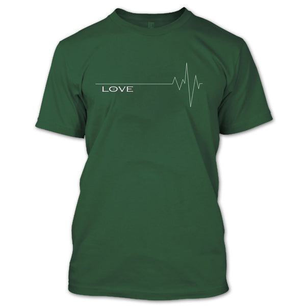 I Love My Dog T Shirt, Dog Heartbeat T Shirt